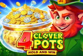 4 Clover Pots Hold and Win
